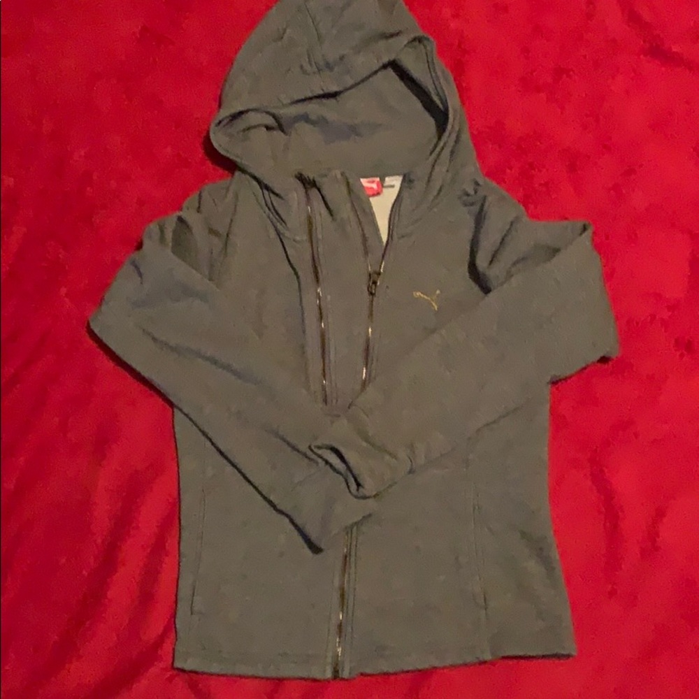 #26 Puma Jacket with hoodie